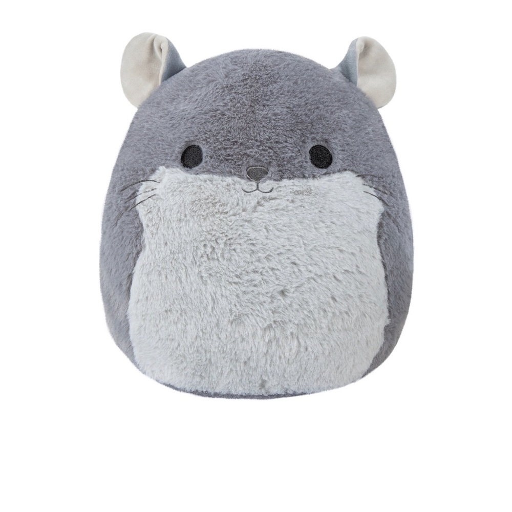 New Squishmallows FuzzAMallows Miper The Fuzzy Chinchilla 12” NWT Squishmallow